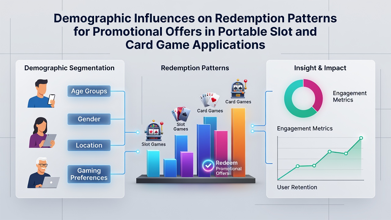 Chart showing redemption rates of promotional offers across different age groups in mobile gaming apps